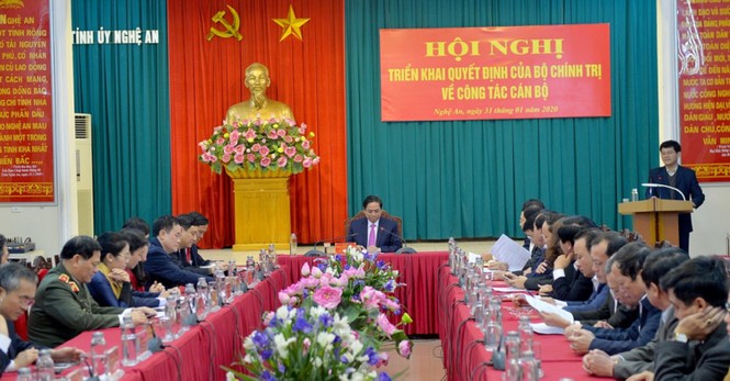 Nghệ An có tân Bí thư Tỉnh ủy - ảnh 1