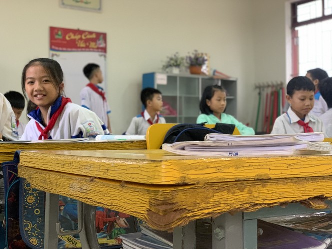 Nhiều trường học Hà Tĩnh chồng chất khó khăn sau lũ - ảnh 1