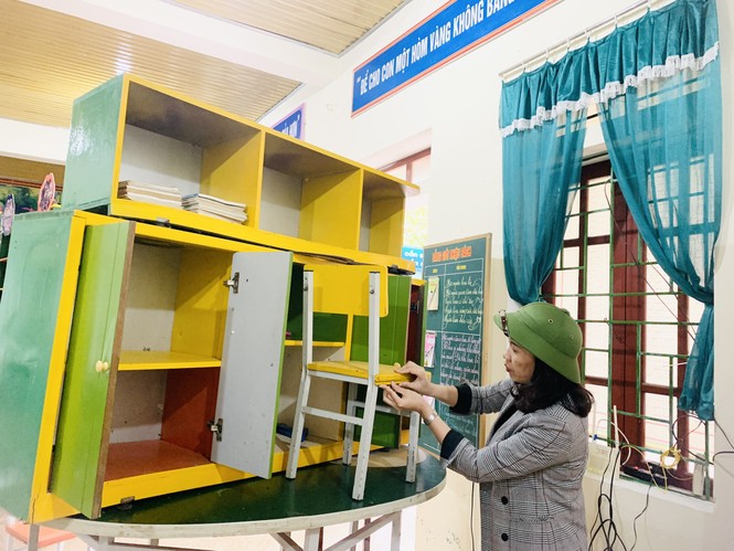 Nhiều trường học Hà Tĩnh chồng chất khó khăn sau lũ - ảnh 3