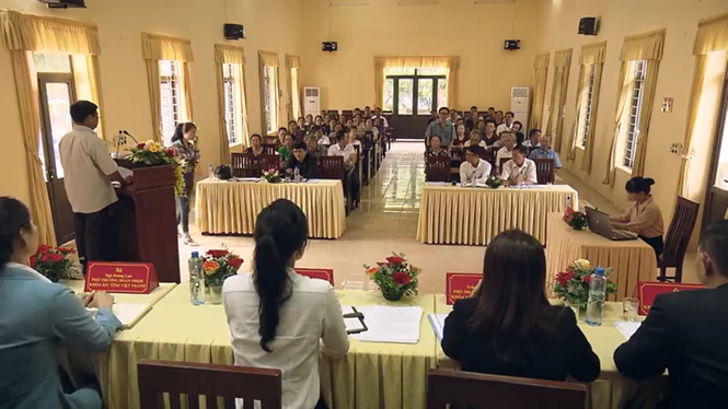 Sinh tử tập 24: Phó bí thư Hiền chỉ đích danh Vũ (Việt Anh) dính vụ kiện cáo đất - ảnh 1