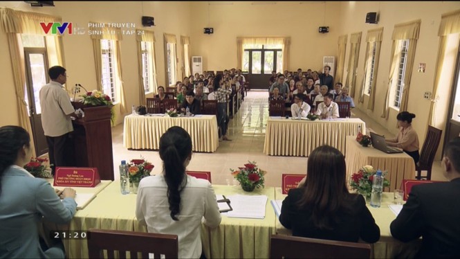 Sinh tử tập 24: Phó Bí thư và Chủ tịch tỉnh công khai đối đáp chan chát - ảnh 1