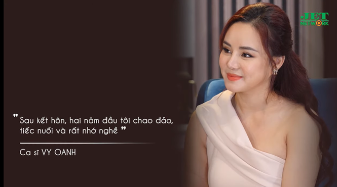 Vy Oanh: Lao đao, tiếc nuối khi bỏ hát lui về sinh con - ảnh 1