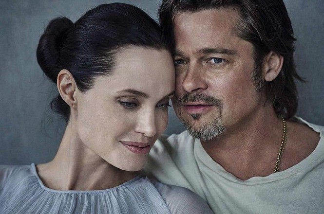 Fan “phát sốt” với bộ ảnh tình tứ của vợ chồng Brad Pitt - ảnh 4