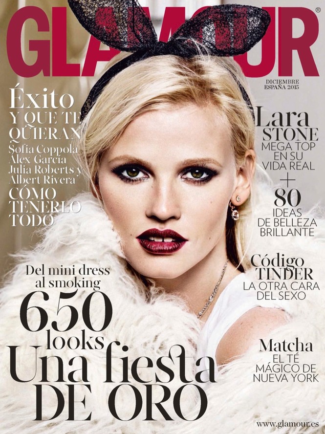 Lara Stone quyến rũ đón Giáng sinh - ảnh 5