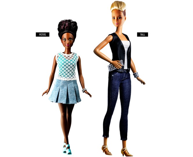 Xuất hiện búp bê Barbie mập ú và mi-nhon - ảnh 4