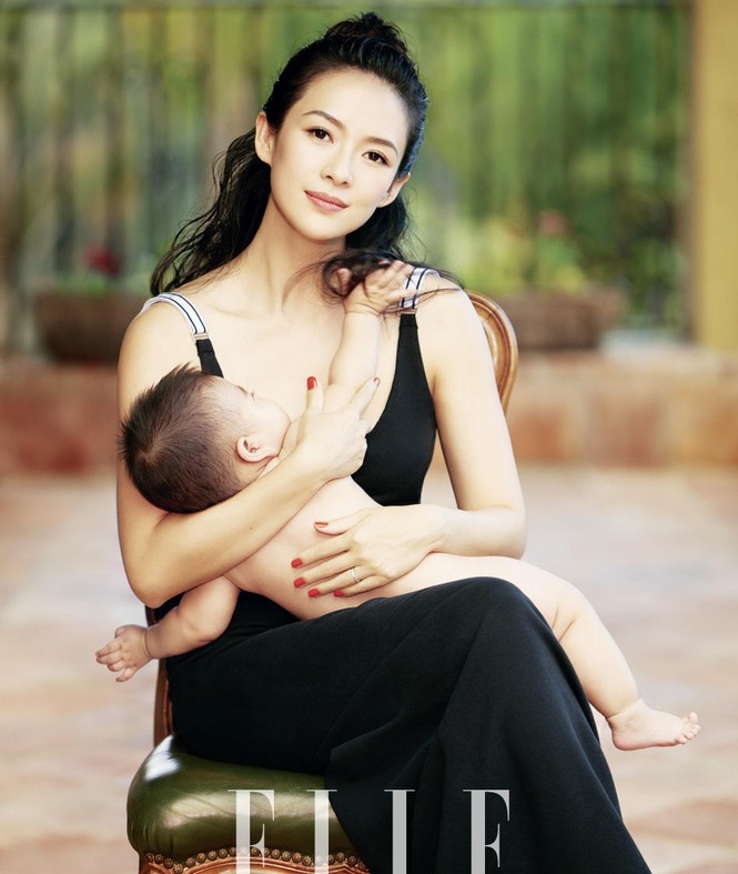 Chương Tử Di tái xuất quá đỗi gợi cảm - ảnh 6