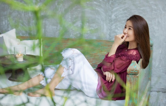 Khoảnh khắc an nhiên dịu dàng của ‘gái một con’ Lâm Tâm Như - ảnh 5