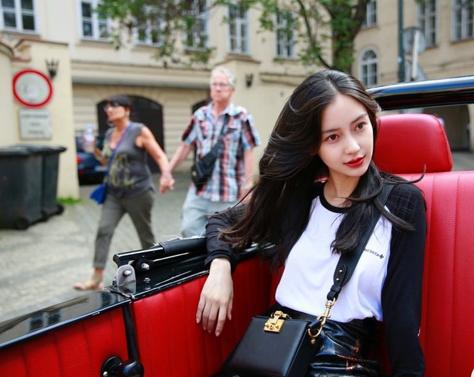 Angelababy đẹp kiều diễm như búp bê - ảnh 16