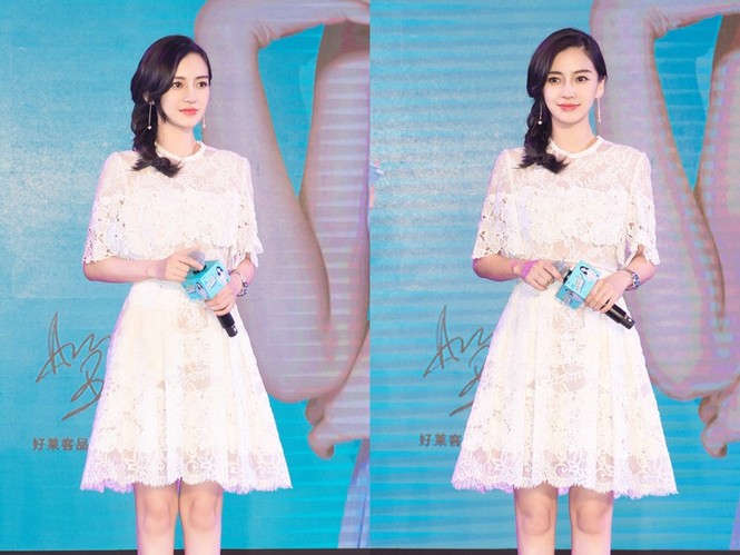 Angelababy đẹp kiều diễm như búp bê - ảnh 7