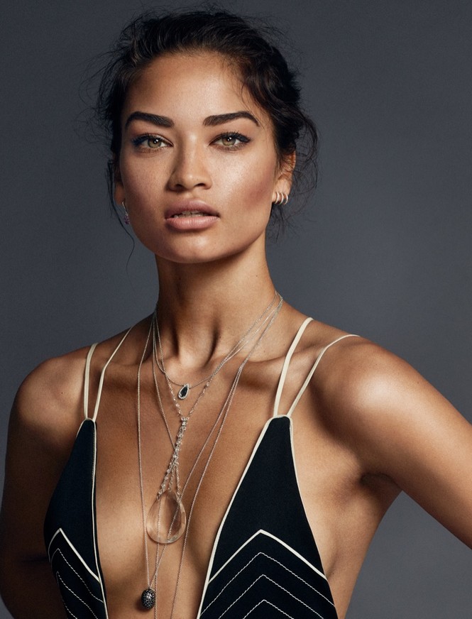 Sắc vóc gợi cảm không tì vết của nàng mẫu lai Shanina Shaik - ảnh 1