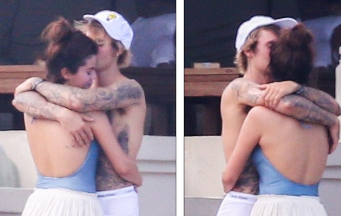 Selena Gomez Justin Bieber ôm nhau ở Jamaica - ảnh 5