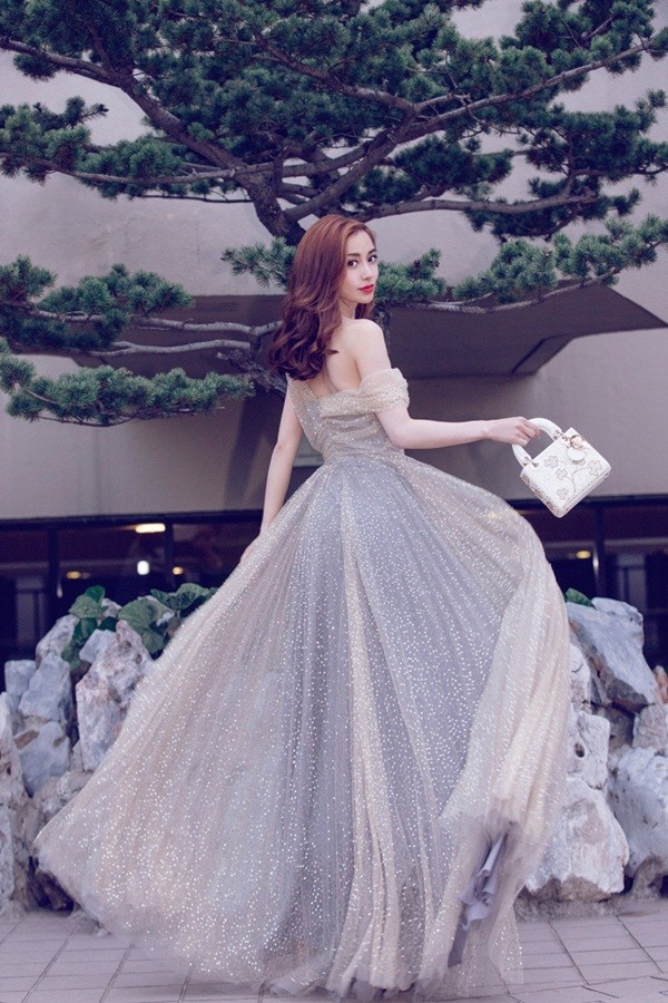 Angelababy lệch vai gợi cảm - ảnh 6