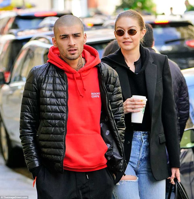 Gigi Hadid hôn Zayn Malik - ảnh 10