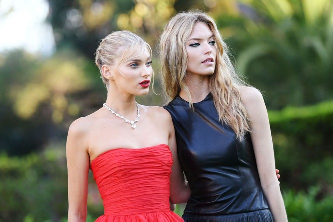 ‘Búp bê’ Thụy Điển Elsa Hosk quyến rũ như đóa hồng - ảnh 10