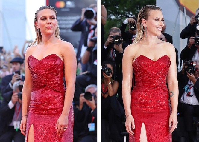 Cô đào gợi tình Scarlett Johansson khoe đường cong tròn đầy - ảnh 1