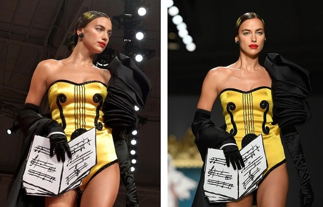 Siêu mẫu Nga Irina Shayk quyến rũ xuất thần trên sàn diễn Moschino - ảnh 4