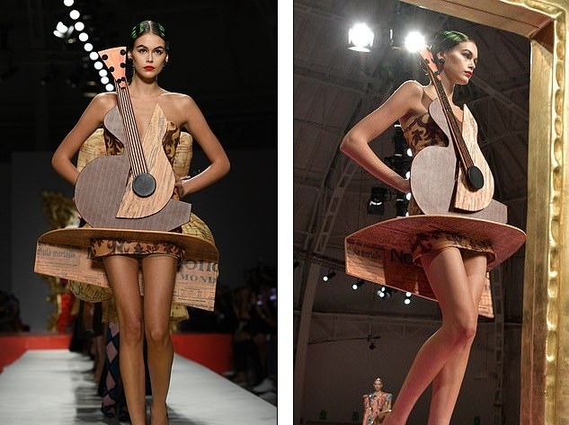 Siêu mẫu Nga Irina Shayk quyến rũ xuất thần trên sàn diễn Moschino - ảnh 12