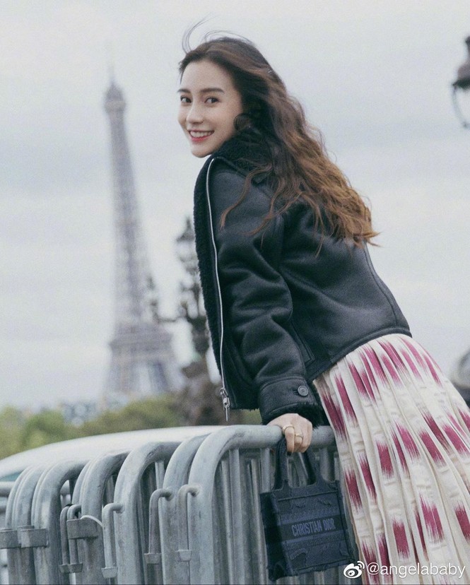 Angelababy xinh như công chúa giữa trời Paris - ảnh 5