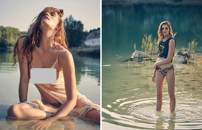 Alexina Graham là nàng mẫu mới gia nhập dàn thiên thần nội y của Victoria's Secret. - ảnh 12