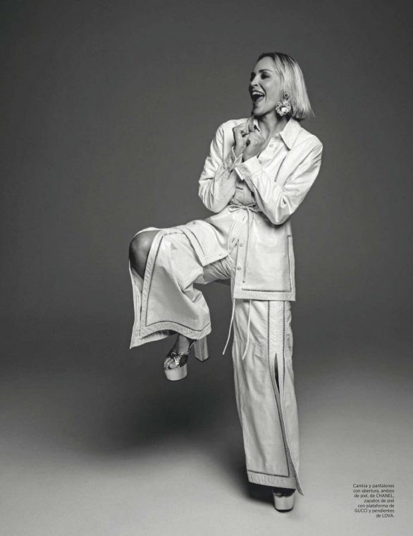 Minh tinh 'Bản năng gốc' Sharon Stone diện nội y táo bạo ở tuổi 61 - ảnh 9