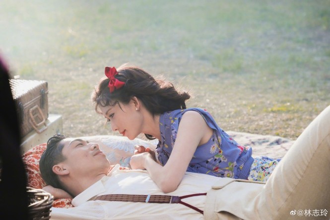 Siêu mẫu xứ Đài Lâm Chí Linh say đắm bên chồng trẻ sau kết hôn - ảnh 3