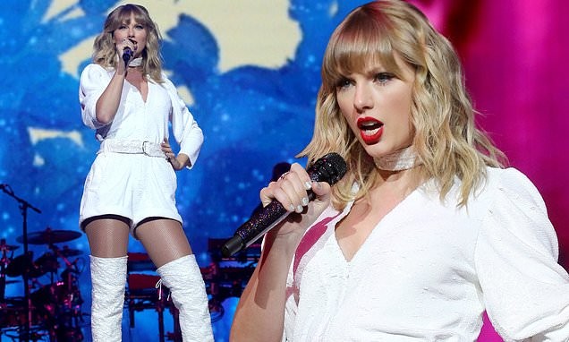 Taylor Swift bất ngờ khoe dáng tròn đầy nảy nở - ảnh 12