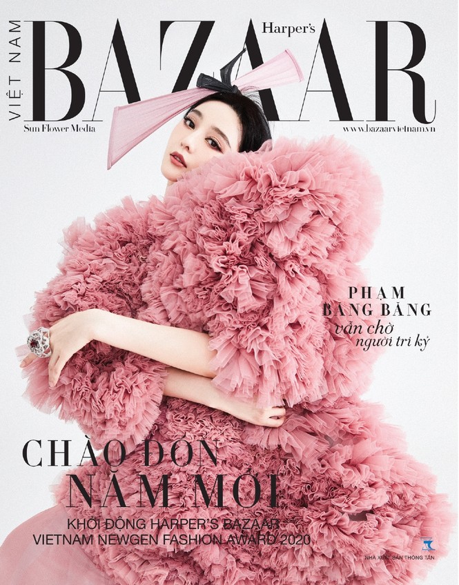 Phạm Băng Băng đẹp như nàng tiên trên Bazaar Việt Nam - ảnh 1