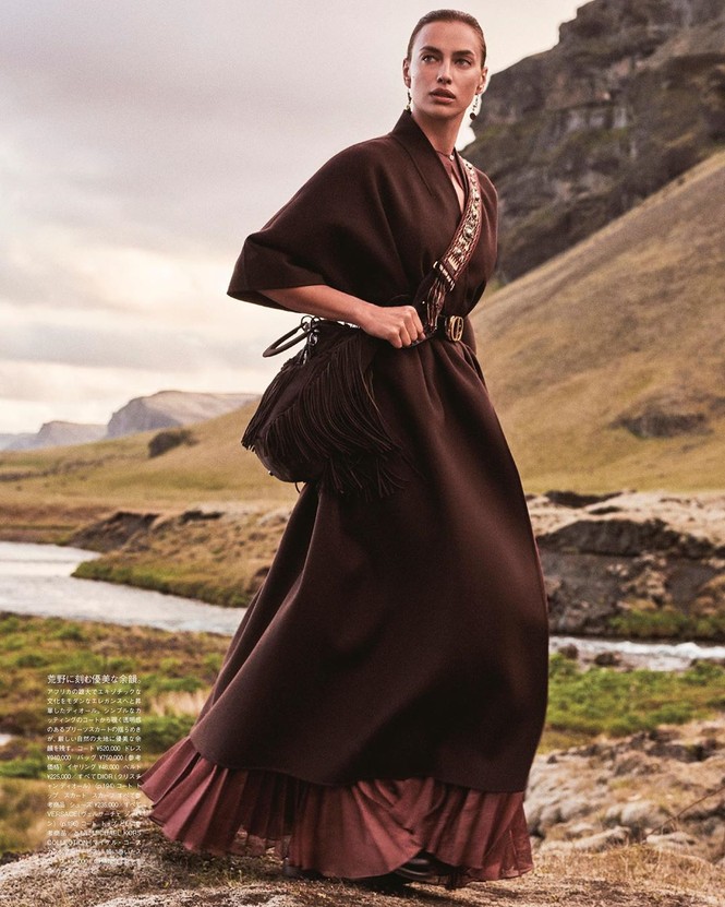 Irina Shayk đẹp như mỹ nữ trong tranh ở hòn đảo Iceland - ảnh 5