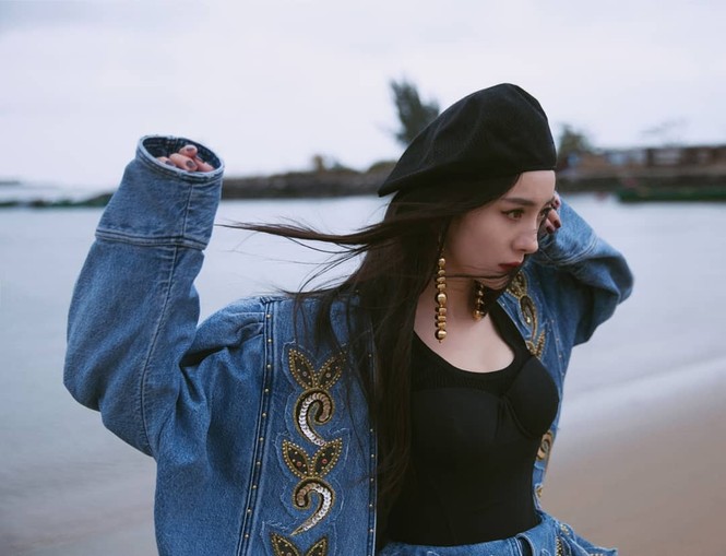 Dương Mịch cực xinh trong gala mừng xuân, trổ tài 'bắn rap thần sầu' - ảnh 5