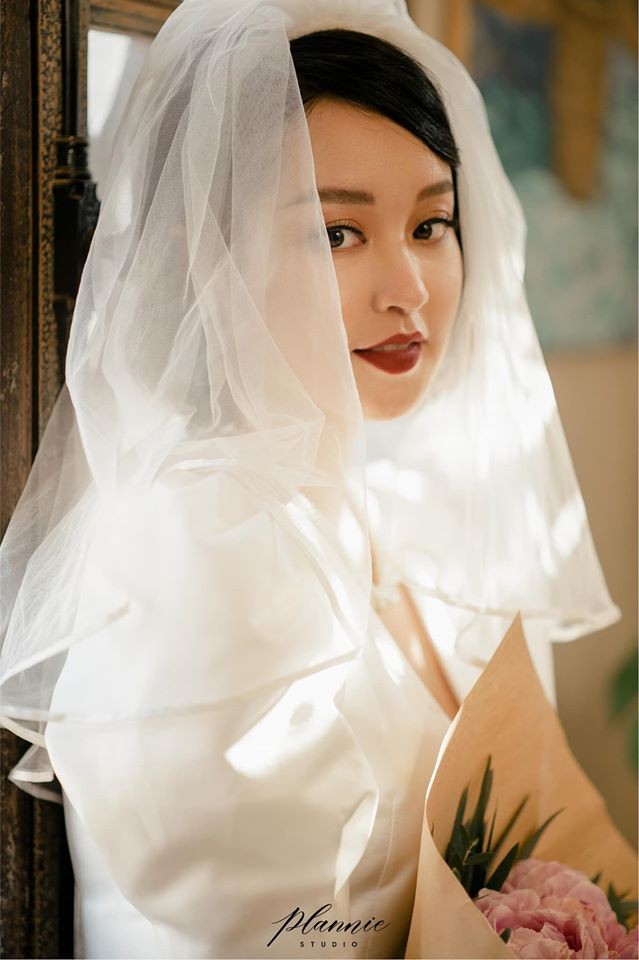 Hot girl đời đầu Mi Vân chụp ảnh cưới long lanh ở Hà Nội - ảnh 9