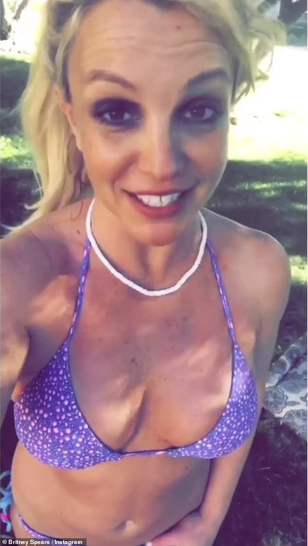 'Công chúa nhạc pop' U40 Britney Spears tung ảnh bikini nhỏ xíu - ảnh 6