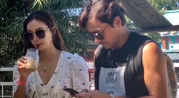 Giữa tâm bão 'săn gái mua vui', Jang Dong Gun cùng vợ du lịch ở Hawaii - ảnh 1