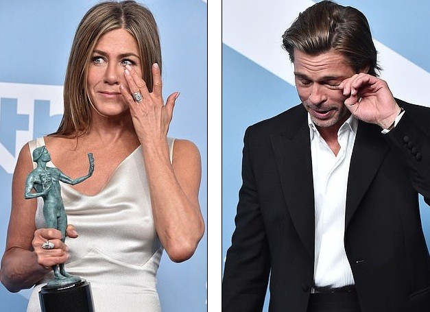 Jennifer Aniston 'quên' nội y, mừng rỡ ôm chồng cũ Brad Pitt - ảnh 14