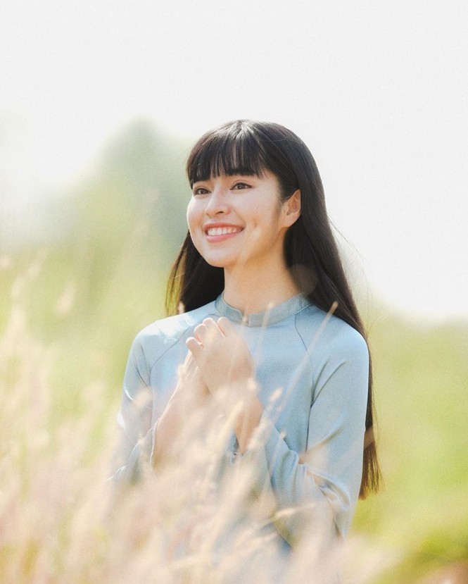 Ngọc nữ phim 'Mắt Biếc' và các hot girl 9x lung linh đón Tết - ảnh 9