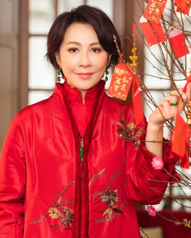 Lưu Gia Linh, Dương Mịch, Angelababy rạng ngời đón xuân - ảnh 7
