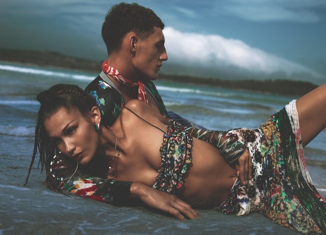 Bella Hadid bán nude rực lửa thanh xuân - ảnh 3