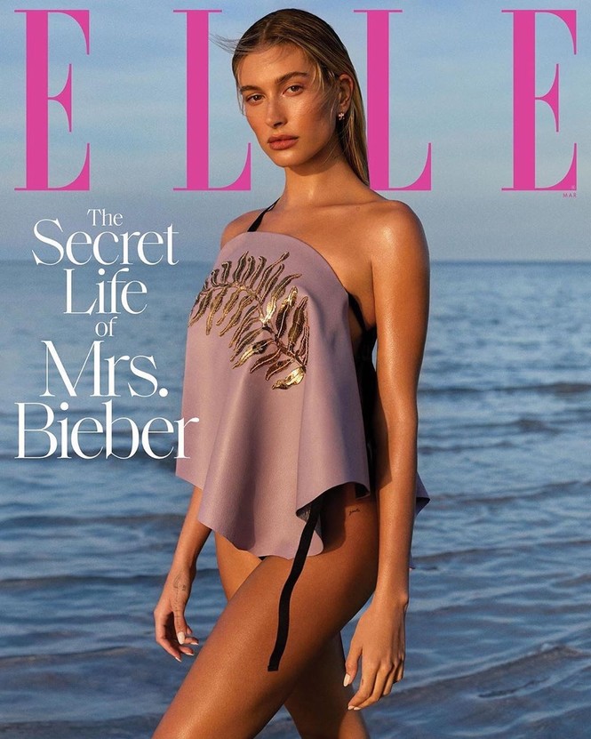Vợ Justin Bieber diện áo tắm siêu gợi cảm trên biển - ảnh 2