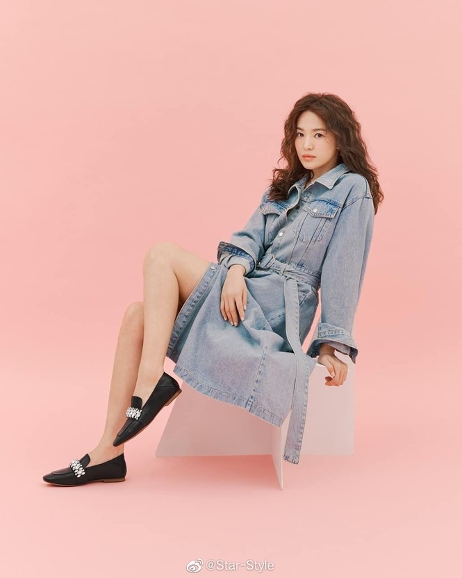 Song Hye Kyo tóc xù xinh đẹp ngất ngây trong loạt ảnh tung đúng Valentine - ảnh 10