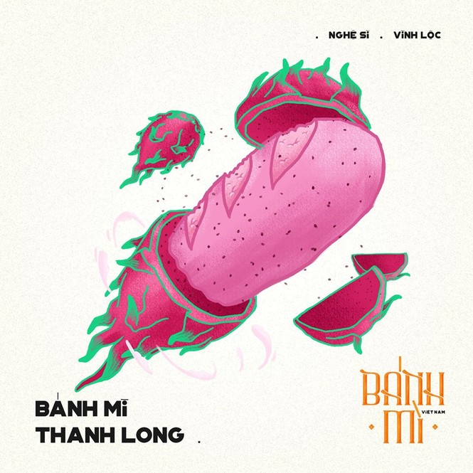 Bộ tranh vẽ bánh mì Việt Nam khiến dân mạng 'phát thèm' - ảnh 7