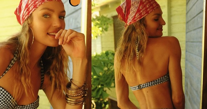 Candice Swanepoel 'đốn tim' quý ông với loạt ảnh bikini rực lửa - ảnh 9