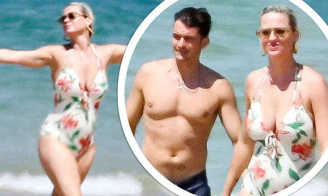 Siêu gợi cảm trong MV mới, Katy Perry mang bầu với 'cướp biển' Orlando Bloom - ảnh 15