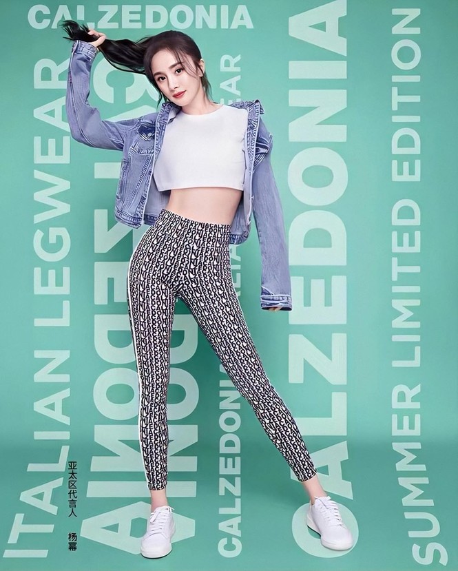 Dương Mịch chân dài eo thon, trẻ xinh như nữ sinh tuổi teen - ảnh 6