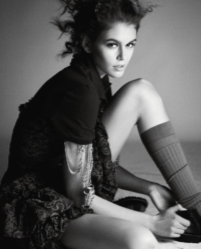 Con gái siêu mẫu Cindy Crawford diện bikini tôn dáng thon - ảnh 7