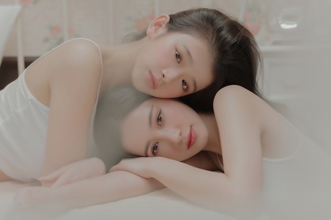 Linh Ka, Jun Vũ đẹp trong trẻo trong loạt ảnh 'chị chị em em' nền nã - ảnh 1