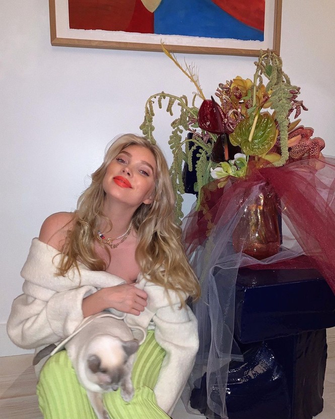 Ngắm sắc vóc gợi cảm của bà bầu xinh đẹp Elsa Hosk - ảnh 10
