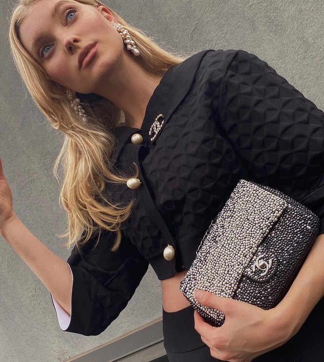 Ngắm sắc vóc gợi cảm của bà bầu xinh đẹp Elsa Hosk - ảnh 12