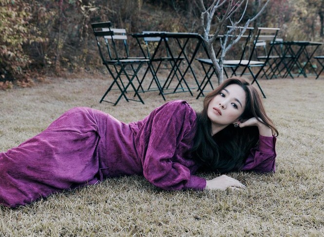 Sọng Hye Kyo U40 xinh đẹp rạng ngời - ảnh 12