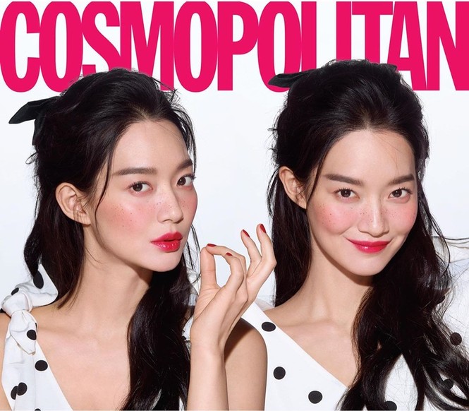 'Hồ ly 9 đuôi' Shin Min Ah đẹp xuất sắc đón Giáng sinh - ảnh 13