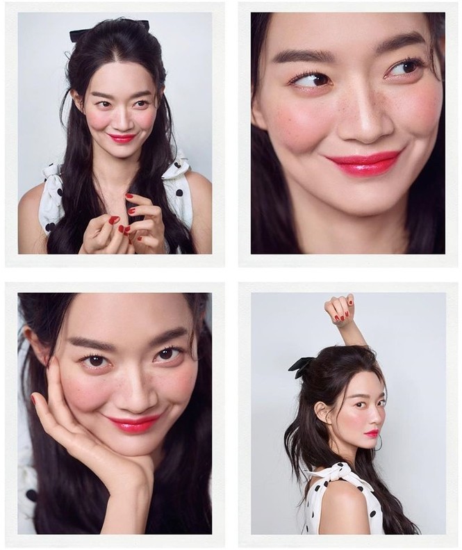 'Hồ ly 9 đuôi' Shin Min Ah đẹp xuất sắc đón Giáng sinh - ảnh 14