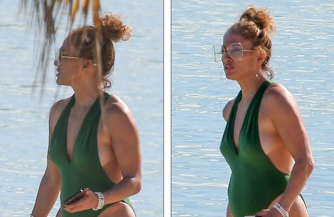 Jennifer Lopez khoe đường cong nóng bỏng giữa lùm xùm của hôn phu kém tuổi - ảnh 7